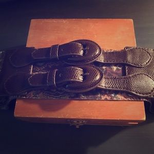 Paisley Elastic Belt